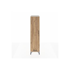 Kronos Dolap 2 Raflı Tek Çekmeceli Tek Askılı 44x59x182 Aytaşı-çam
