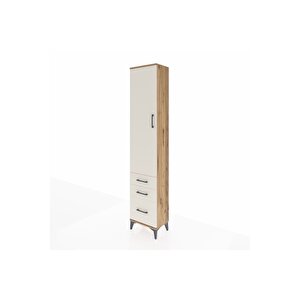 Arges Dolap 2 Raflı 3 Çekmeceli Tek Askılı 44x30x221 Çam-aytaşı