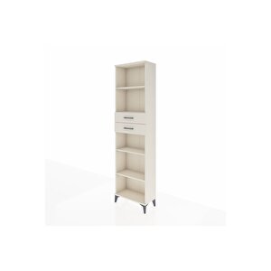 Arges Dolap 4 Raflı 2 Çekmeceli 60x30x221 Aytaşı-aytaşı