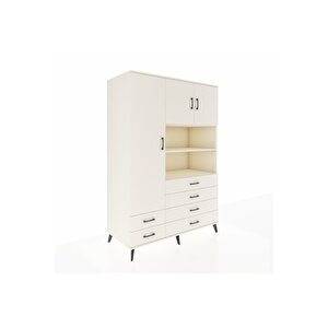 Kronos Dolap 8 Raflı 6 Çekmeceli 3 Kapaklı 132x59x195 Aytaşı-aytaşı/aytaşı