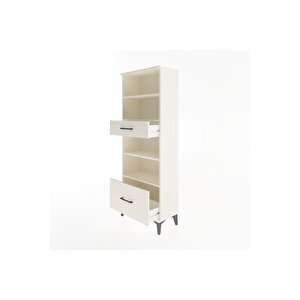 Arges Dolap 4 Raflı 2 Çekmeceli 60x30x163 Aytaşı-aytaşı