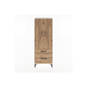 Hyperion Dolap 3 Raflı 2 Çekmeceli 2 Kapaklı 60x44x163 Aytaşı-çam