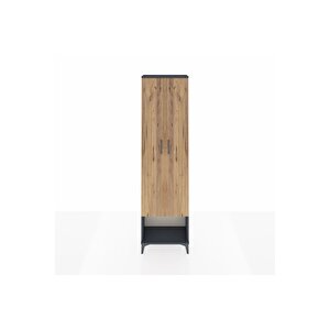 Arges Dolap 5 Raflı 2 Kapaklı 60x30x221 Antrasit-çam