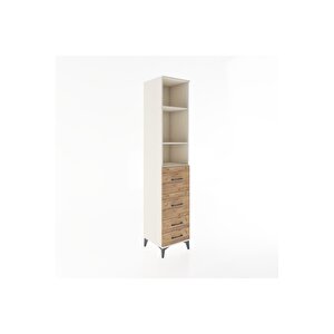 Hyperion Dolap 3 Raflı 4 Çekmeceli 44x44x221 Aytaşı-çam