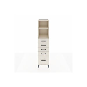 Kronos Dolap 2 Raflı 5 Çekmeceli 44x59x182 Aytaşı-aytaşı