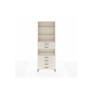 Arges Dolap 4 Raflı 6 Çekmeceli 88x30x243 Aytaşı-aytaşı