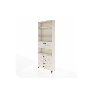 Arges Dolap 4 Raflı 6 Çekmeceli 88x30x243 Aytaşı-aytaşı