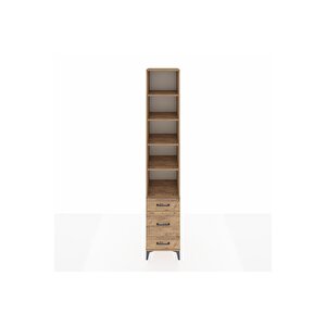 Hyperion Dolap 5 Raflı 3 Çekmeceli 44x44x243 Çam-çam