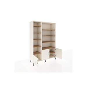 Hyperion Dolap 10 Raflı 3 Kapaklı 132x44x195 Aytaşı-aytaşı/çam