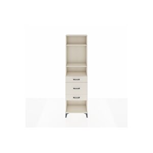 Arges Dolap 3 Raflı 3 Çekmeceli 60x30x221 Aytaşı-aytaşı