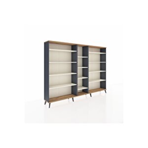 Arges Dolap 11 Raflı  220x30x163 Antrasit-çam/aytaşı