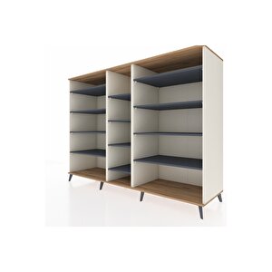 Kronos Dolap 11 Raflı  220x59x163 Aytaşı-çam/antrasit