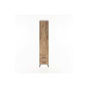 Hyperion Dolap 3 Raflı 2 Çekmeceli Tek Askılı 44x44x221 Aytaşı-çam