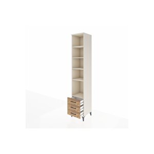 Hyperion Dolap 5 Raflı 3 Çekmeceli 44x44x243 Aytaşı-çam