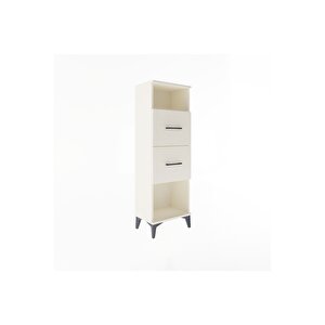 Arges Dolap Tek Raflı 2 Çekmeceli 44x30x134 Aytaşı-aytaşı