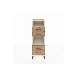 Kronos Dolap 2 Raflı 4 Çekmeceli 44x59x134 Aytaşı-çam