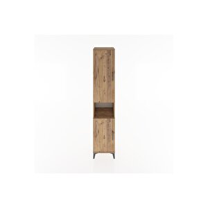 Hyperion Dolap 5 Raflı 2 Kapaklı 44x44x221 Çam-çam