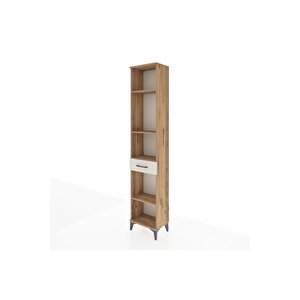 Arges Dolap 4 Raflı Tek Çekmeceli 44x30x221 Çam-aytaşı