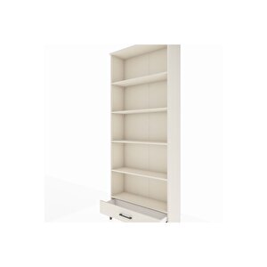 Arges Dolap 5 Raflı Tek Çekmeceli 88x30x221 Aytaşı-aytaşı