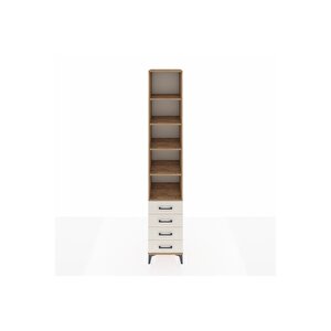 Hyperion Dolap 5 Raflı 4 Çekmeceli 44x44x243 Çam-aytaşı