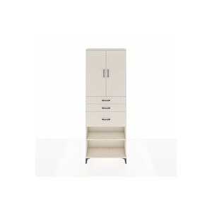 Arges Dolap 4 Raflı 3 Çekmeceli 2 Kapaklı 88x30x243 Aytaşı-aytaşı