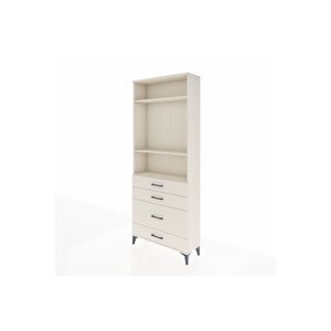 Arges Dolap 3 Raflı 4 Çekmeceli 88x30x221 Aytaşı-aytaşı