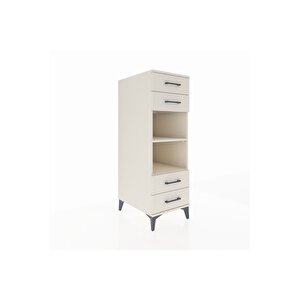 Kronos Dolap 2 Raflı 4 Çekmeceli 44x59x134 Aytaşı-aytaşı