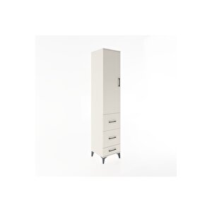 Hyperion Dolap 2 Raflı 3 Çekmeceli Tek Askılı 44x44x221 Aytaşı-aytaşı