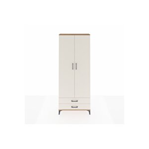 Arges Dolap 5 Raflı 2 Çekmeceli 2 Kapaklı 88x30x221 Çam-aytaşı