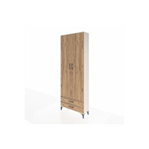 Arges Dolap 5 Raflı 2 Çekmeceli 2 Kapaklı 88x30x243 Aytaşı-çam