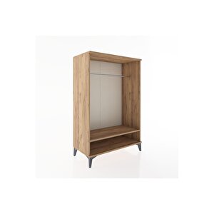Hyperion Dolap Tek Raflı Tek Askılı 88x44x134 Çam-çam