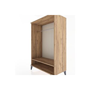 Hyperion Dolap Tek Raflı Tek Askılı 88x44x134 Çam-çam