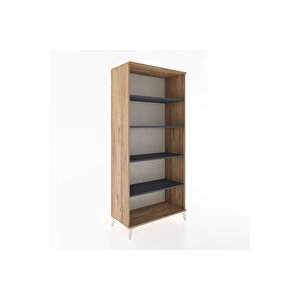 Hyperion Dolap 5 Raflı 88x44x195 Çam-antrasit