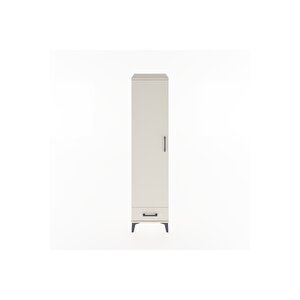 Hyperion Dolap 4 Raflı Tek Çekmeceli Tek Kapaklı 44x44x182 Aytaşı-aytaşı