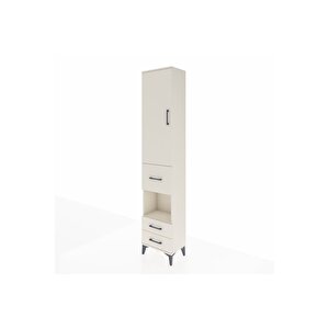 Arges Dolap 4 Raflı 3 Çekmeceli Tek Kapaklı 44x30x221 Aytaşı-aytaşı