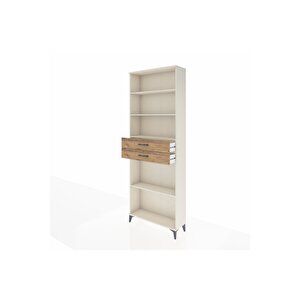 Arges Dolap 4 Raflı 2 Çekmeceli 88x30x243 Aytaşı-çam