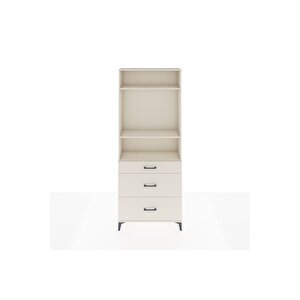 Arges Dolap 3 Raflı 3 Çekmeceli 88x30x221 Aytaşı-aytaşı