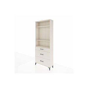 Arges Dolap 3 Raflı 3 Çekmeceli 88x30x221 Aytaşı-aytaşı