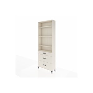 Arges Dolap 4 Raflı 3 Çekmeceli 88x30x243 Aytaşı-aytaşı