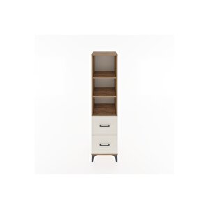 Hyperion Dolap 3 Raflı 2 Çekmeceli 44x44x182 Çam-aytaşı