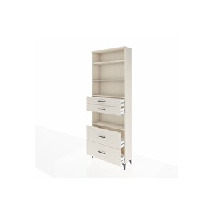 Arges Dolap 4 Raflı 4 Çekmeceli 88x30x243 Aytaşı-aytaşı