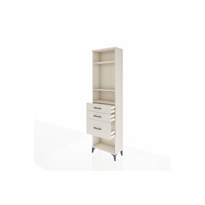 Arges Dolap 3 Raflı 3 Çekmeceli 60x30x221 Aytaşı-aytaşı