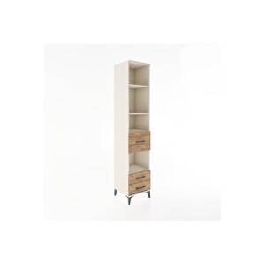 Hyperion Dolap 4 Raflı 3 Çekmeceli 44x44x221 Aytaşı-çam