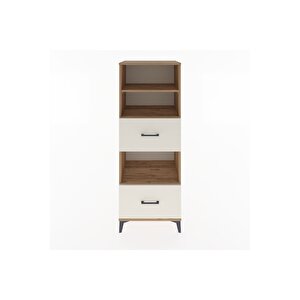 Hyperion Dolap 3 Raflı 2 Çekmeceli 60x44x163 Çam-aytaşı