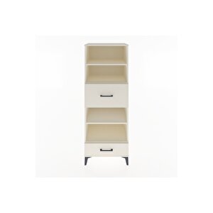 Hyperion Dolap 4 Raflı 2 Çekmeceli 60x44x163 Aytaşı-aytaşı