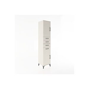 Hyperion Dolap 3 Raflı 4 Çekmeceli 2 Kapaklı 44x44x221 Aytaşı-aytaşı