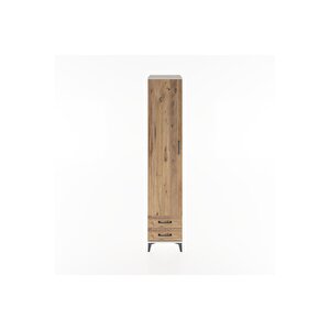 Hyperion Dolap 3 Raflı 2 Çekmeceli Tek Askılı 44x44x221 Aytaşı-çam