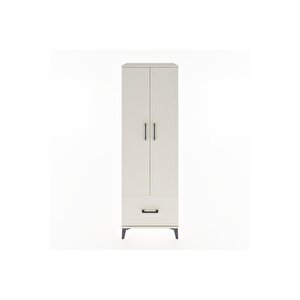 Hyperion Dolap 4 Raflı Tek Çekmeceli 2 Kapaklı 60x44x182 Aytaşı-aytaşı