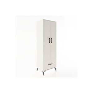 Hyperion Dolap 4 Raflı Tek Çekmeceli 2 Kapaklı 60x44x182 Aytaşı-aytaşı