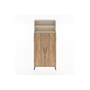 Hyperion Dolap 5 Raflı 2 Kapaklı 88x44x195 Aytaşı-çam